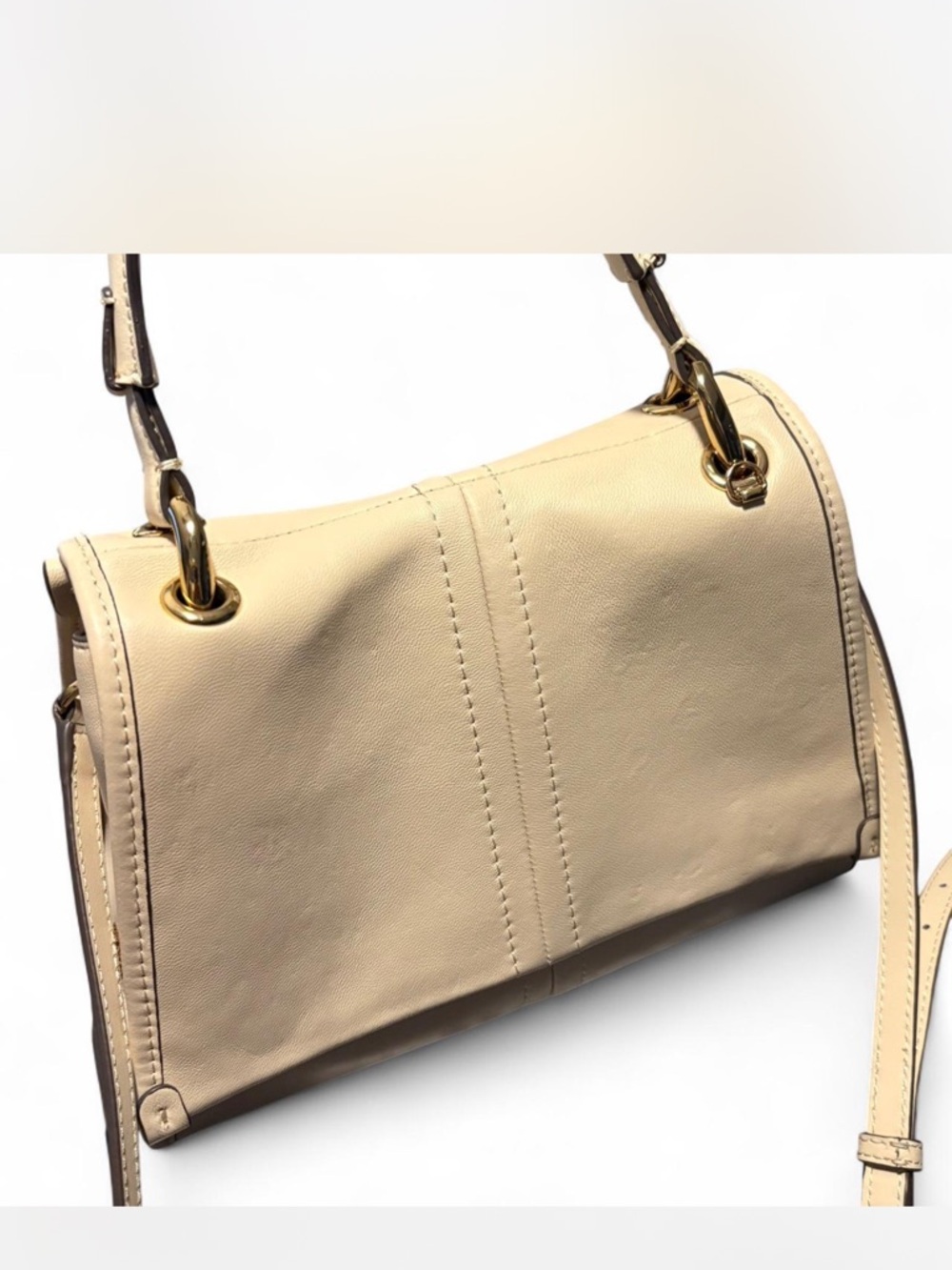 Karl Lagerfeld Luciene shoulder / Crossbody bag. Gold tone hardware